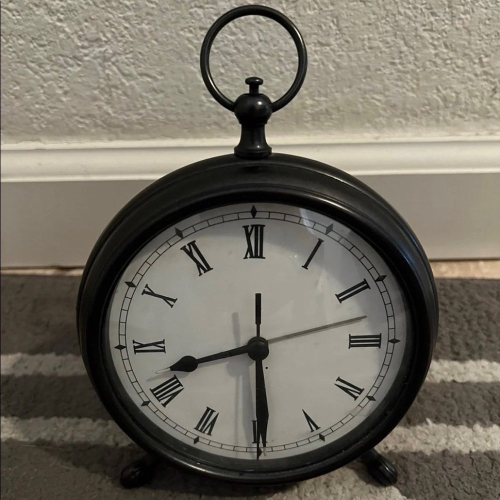Bronze Pocket Watch Clock